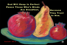 God will keep you in peace