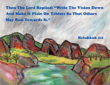 Write The Vision Down